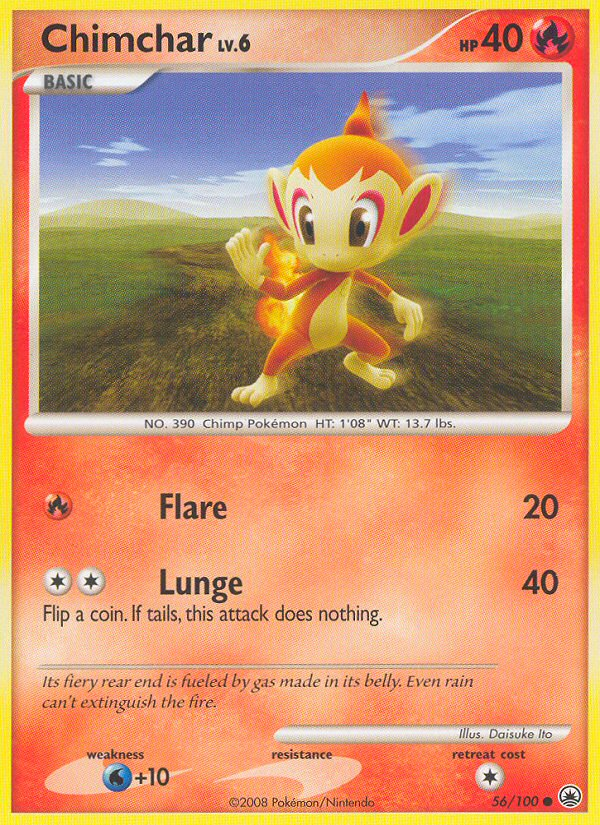 Chimchar (56/100) [Diamond & Pearl: Majestic Dawn] | Enigma On Main