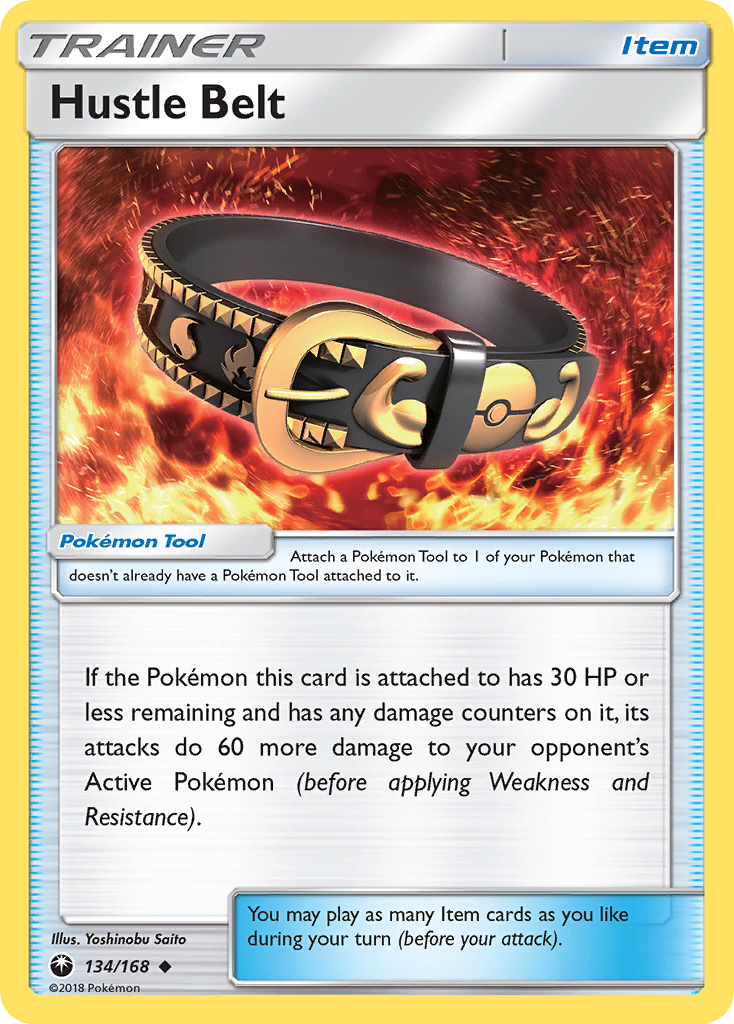 Hustle Belt (134/168) [Sun & Moon: Celestial Storm] | Enigma On Main