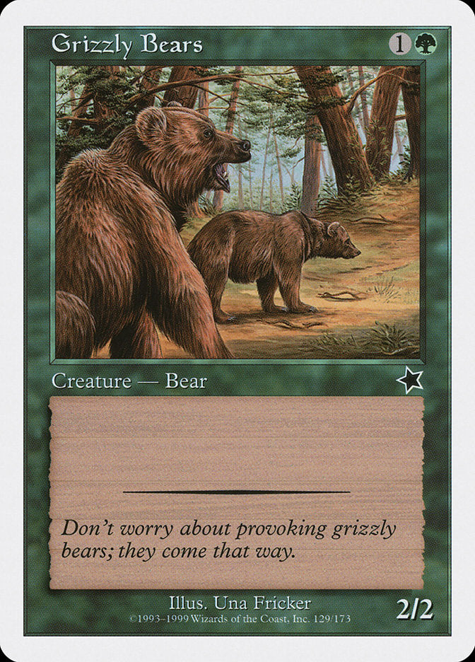 Grizzly Bears [Starter 1999] | Enigma On Main