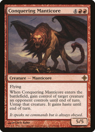 Conquering Manticore [Rise of the Eldrazi] | Enigma On Main