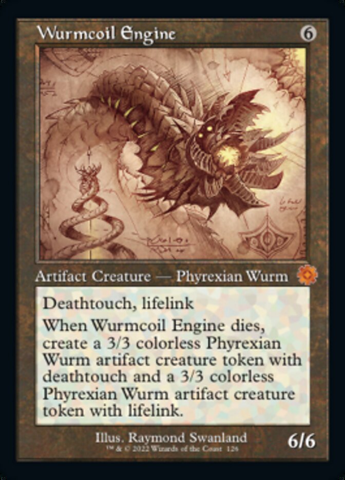 Wurmcoil Engine (Retro Schematic) [The Brothers' War Retro Artifacts] | Enigma On Main