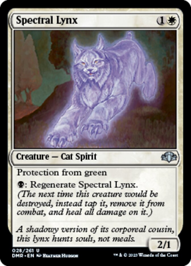 Spectral Lynx [Dominaria Remastered] | Enigma On Main