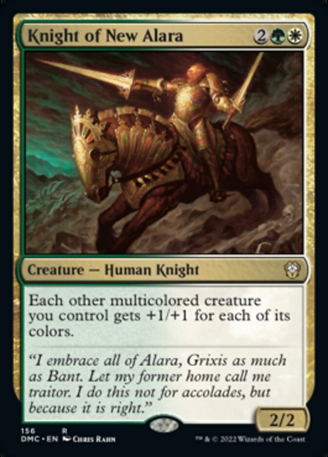 Knight of New Alara [Dominaria United Commander] | Enigma On Main