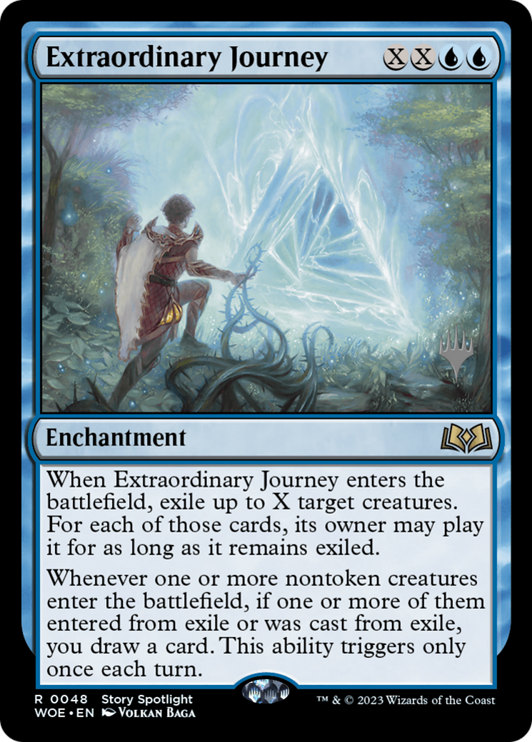 Extraordinary Journey (Promo Pack) [Wilds of Eldraine Promos] | Enigma On Main