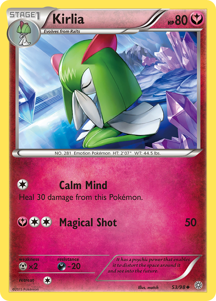 Kirlia (53/98) [XY: Ancient Origins] | Enigma On Main