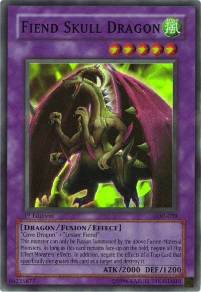 Fiend Skull Dragon [LOD-039] Super Rare | Enigma On Main