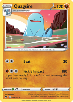 Quagsire (084/185) [Sword & Shield: Vivid Voltage] | Enigma On Main