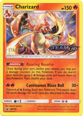 Charizard (SM158) (Staff) [Sun & Moon: Black Star Promos] | Enigma On Main