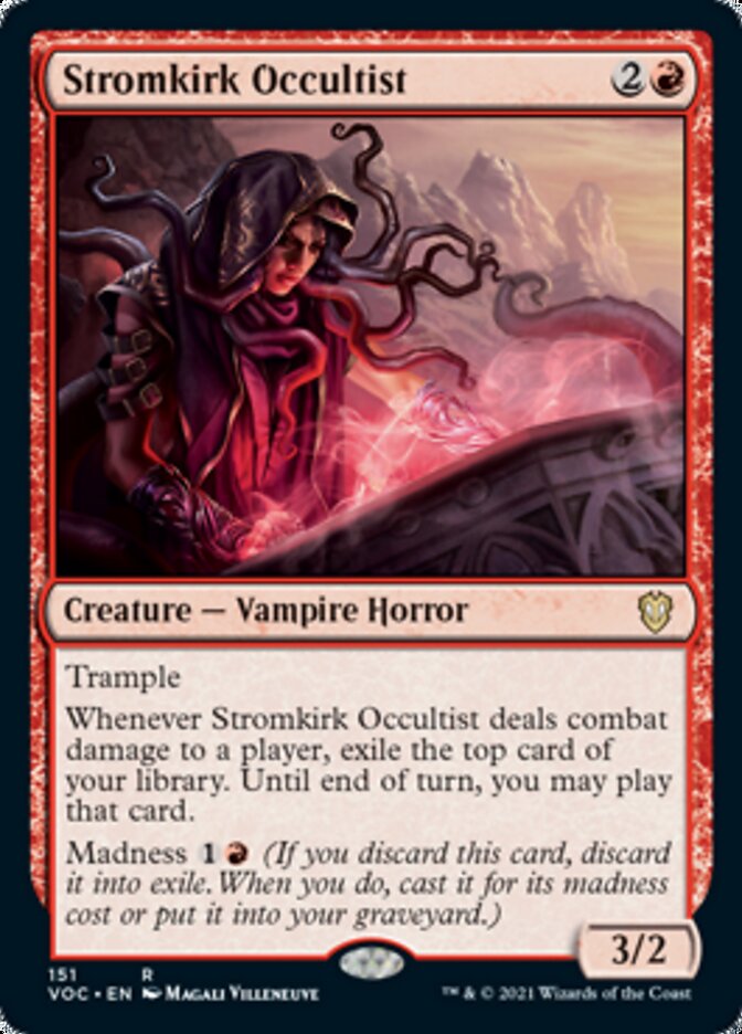 Stromkirk Occultist [Innistrad: Crimson Vow Commander] | Enigma On Main