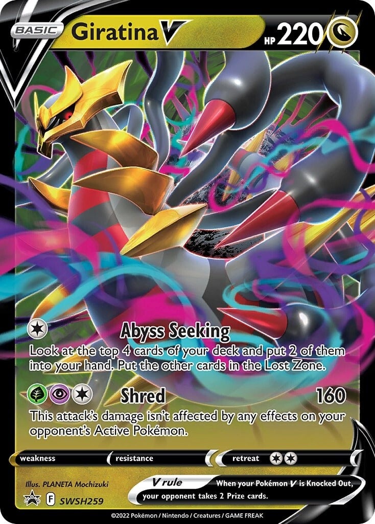 Giratina V (SWSH259) [Sword & Shield: Black Star Promos] | Enigma On Main