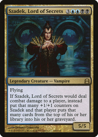 Szadek, Lord of Secrets [Commander 2011] | Enigma On Main