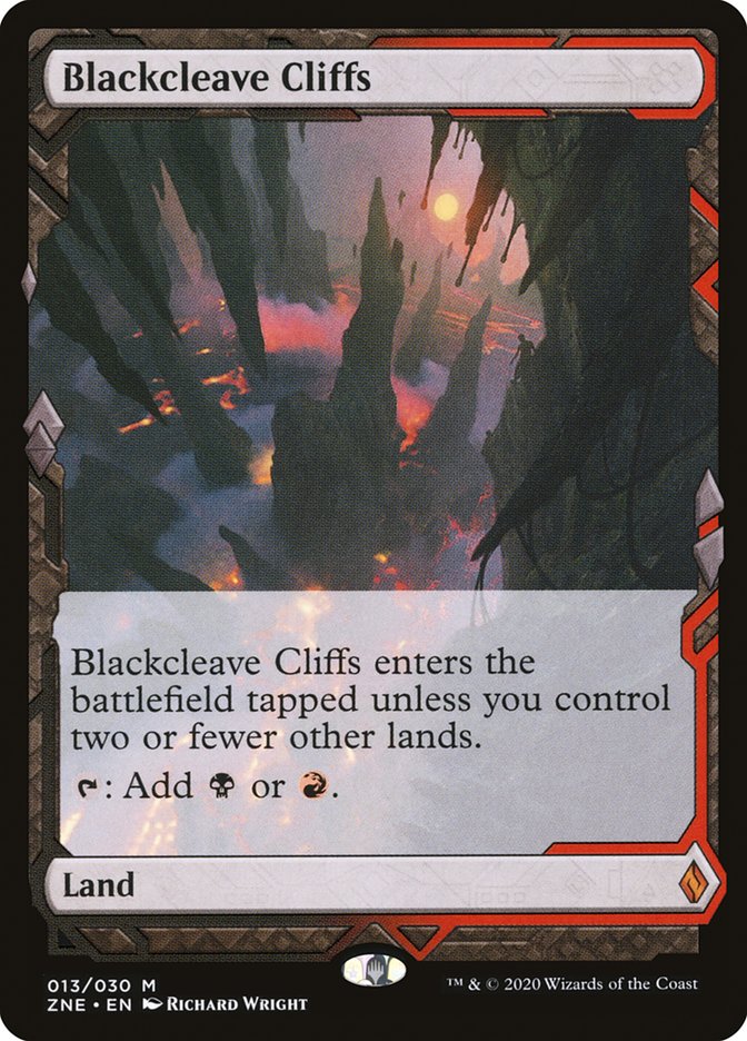 Blackcleave Cliffs [Zendikar Rising Expeditions] | Enigma On Main