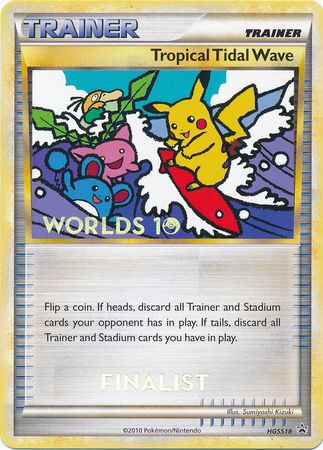 Tropical Tidal Wave (HGSS18) (Finalist) [HeartGold & SoulSilver: Black Star Promos] | Enigma On Main