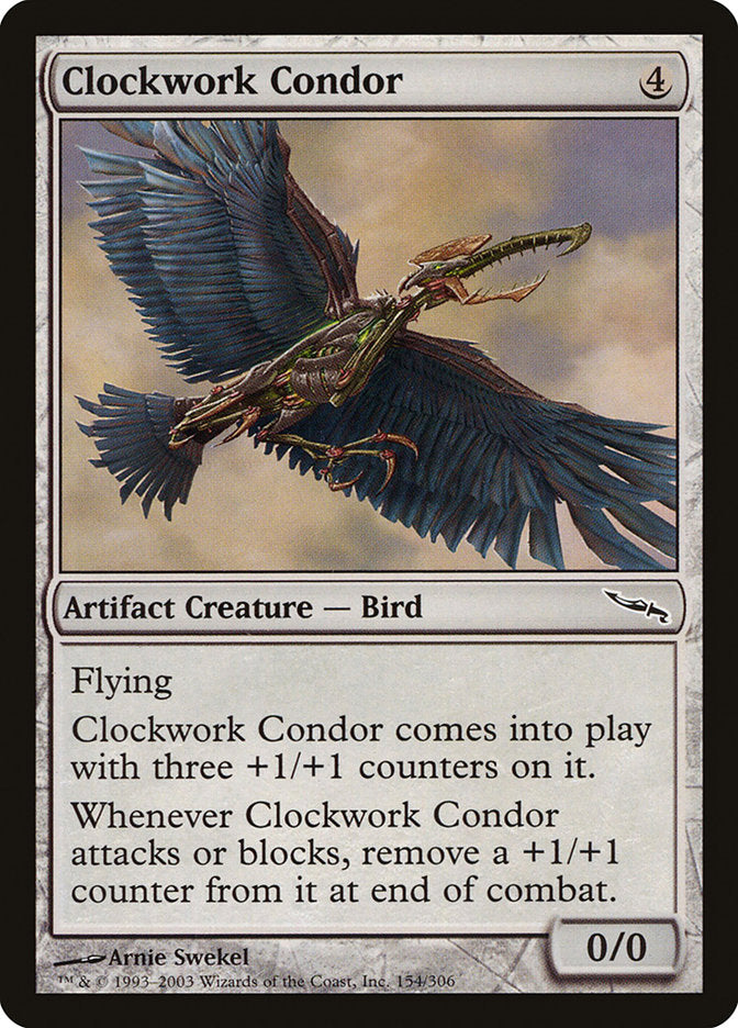 Clockwork Condor [Mirrodin] | Enigma On Main
