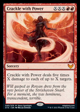 Crackle with Power [Strixhaven: School of Mages] | Enigma On Main