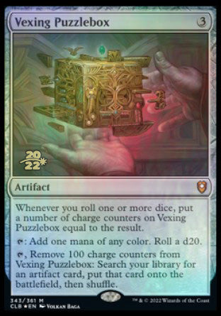 Vexing Puzzlebox [Commander Legends: Battle for Baldur's Gate Prerelease Promos] | Enigma On Main