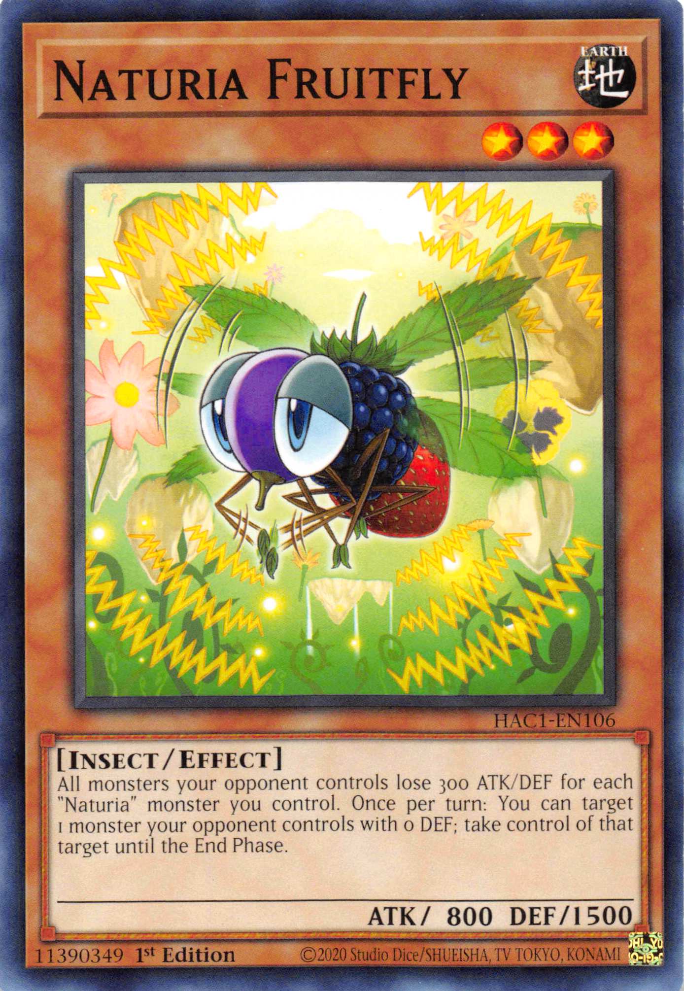 Naturia Fruitfly [HAC1-EN106] Common | Enigma On Main