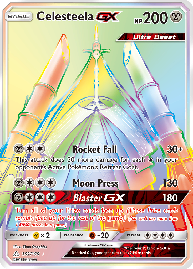 Celesteela GX (162/156) [Sun & Moon: Ultra Prism] | Enigma On Main