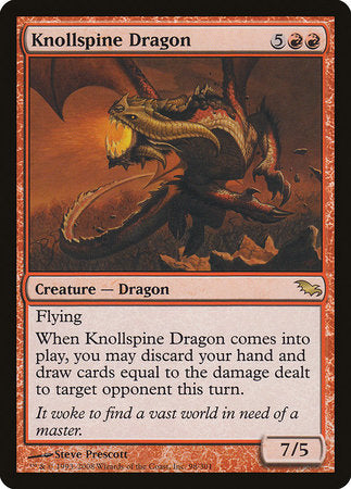 Knollspine Dragon [Shadowmoor] | Enigma On Main