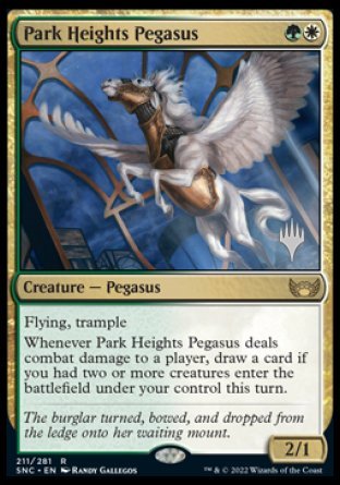 Park Heights Pegasus (Promo Pack) [Streets of New Capenna Promos] | Enigma On Main