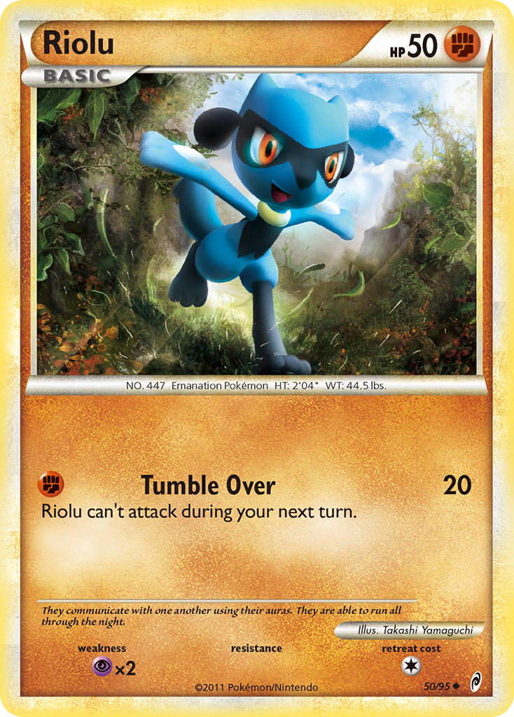 Riolu (50/95) [HeartGold & SoulSilver: Call of Legends] | Enigma On Main