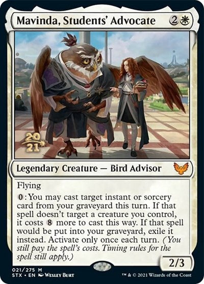 Mavinda, Students' Advocate [Strixhaven: School of Mages Prerelease Promos] | Enigma On Main