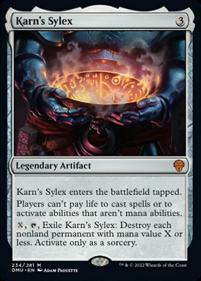 Karn's Sylex [Dominaria United] | Enigma On Main