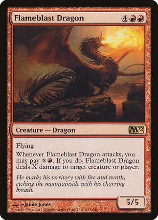 Flameblast Dragon [Magic 2012] | Enigma On Main