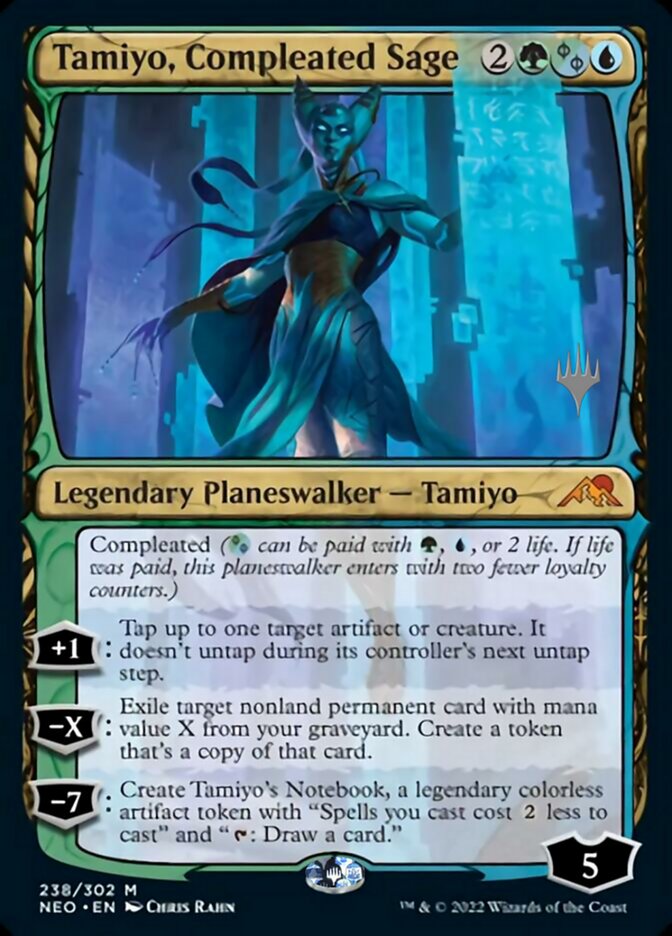 Tamiyo, Compleated Sage (Promo Pack) [Kamigawa: Neon Dynasty Promos] | Enigma On Main