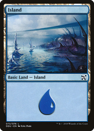 Island (73) [Duel Decks: Elves vs. Inventors] | Enigma On Main