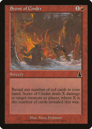 Scent of Cinder [Urza's Destiny] | Enigma On Main