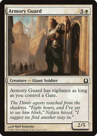Armory Guard [Return to Ravnica] | Enigma On Main