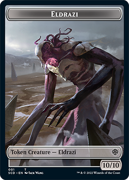 Eldrazi // Soldier Double-Sided Token [Starter Commander Decks] | Enigma On Main