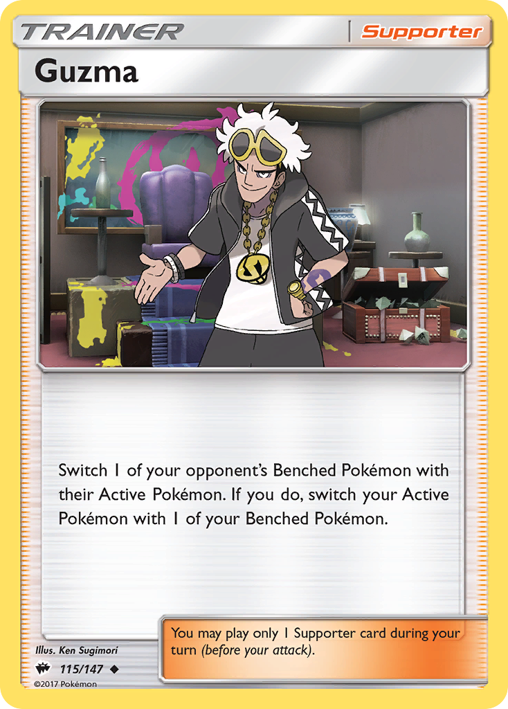 Guzma (115/147) [Sun & Moon: Burning Shadows] | Enigma On Main