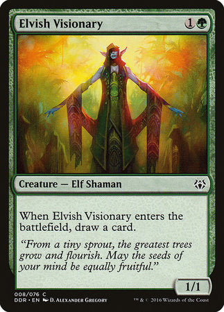 Elvish Visionary [Duel Decks: Nissa vs. Ob Nixilis] | Enigma On Main