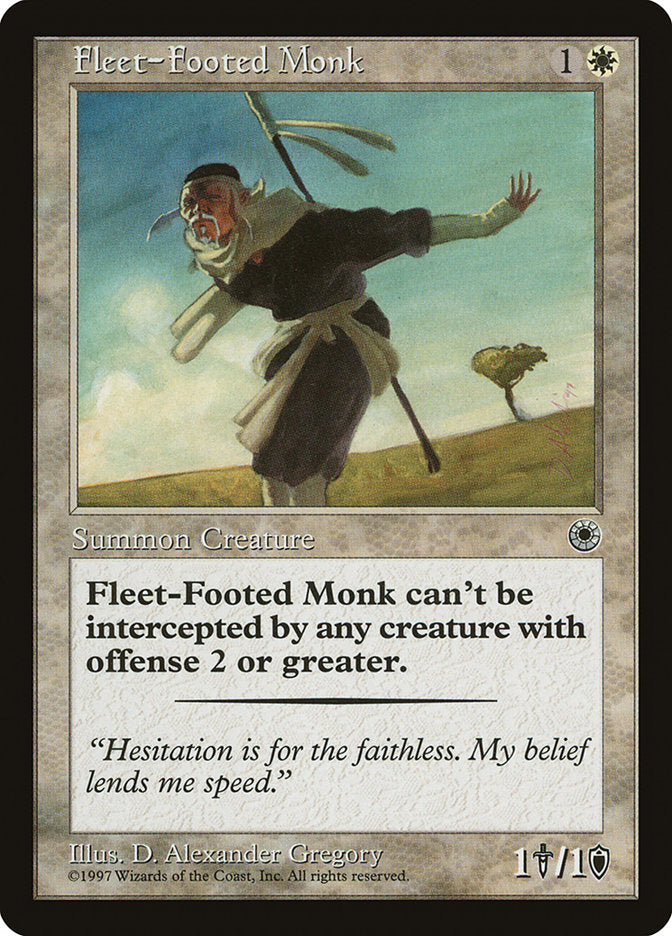 Fleet-Footed Monk [Portal] | Enigma On Main