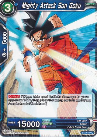 Mighty Attack Son Goku (BT2-038) [Union Force] | Enigma On Main