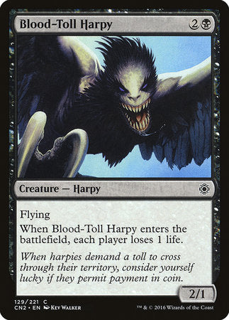 Blood-Toll Harpy [Conspiracy: Take the Crown] | Enigma On Main