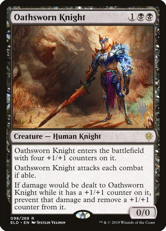 Oathsworn Knight (Promo Pack) [Throne of Eldraine Promos] | Enigma On Main