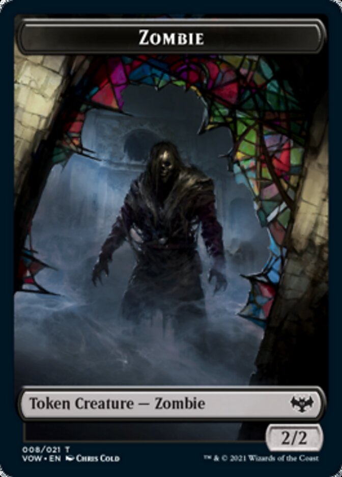 Zombie Token (008) [Innistrad: Crimson Vow Tokens] | Enigma On Main