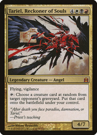 Tariel, Reckoner of Souls [Commander 2011] | Enigma On Main