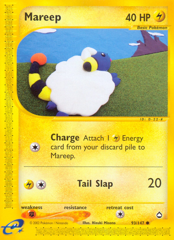 Mareep (93/147) [Aquapolis] | Enigma On Main