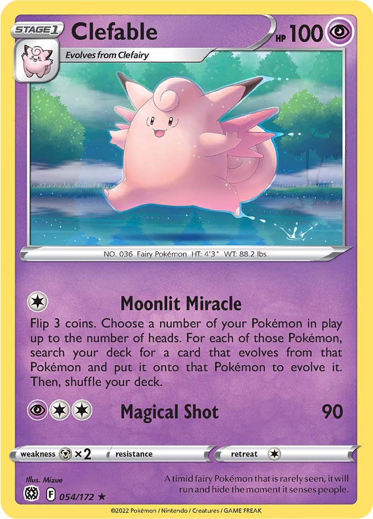 Clefable (054/172) [Sword & Shield: Brilliant Stars] | Enigma On Main