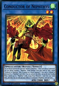 Conductor of Nephthys [PHRA-EN030] Super Rare | Enigma On Main