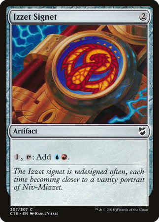 Izzet Signet [Commander 2018] | Enigma On Main