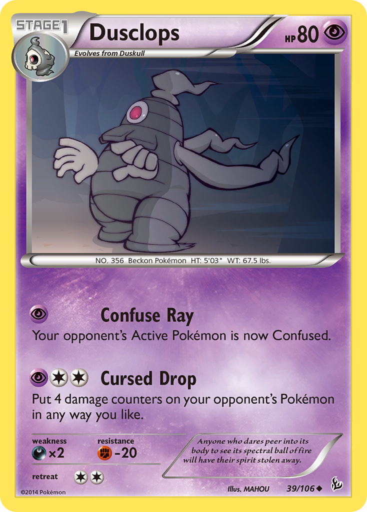 Dusclops (39/106) [XY: Flashfire] | Enigma On Main