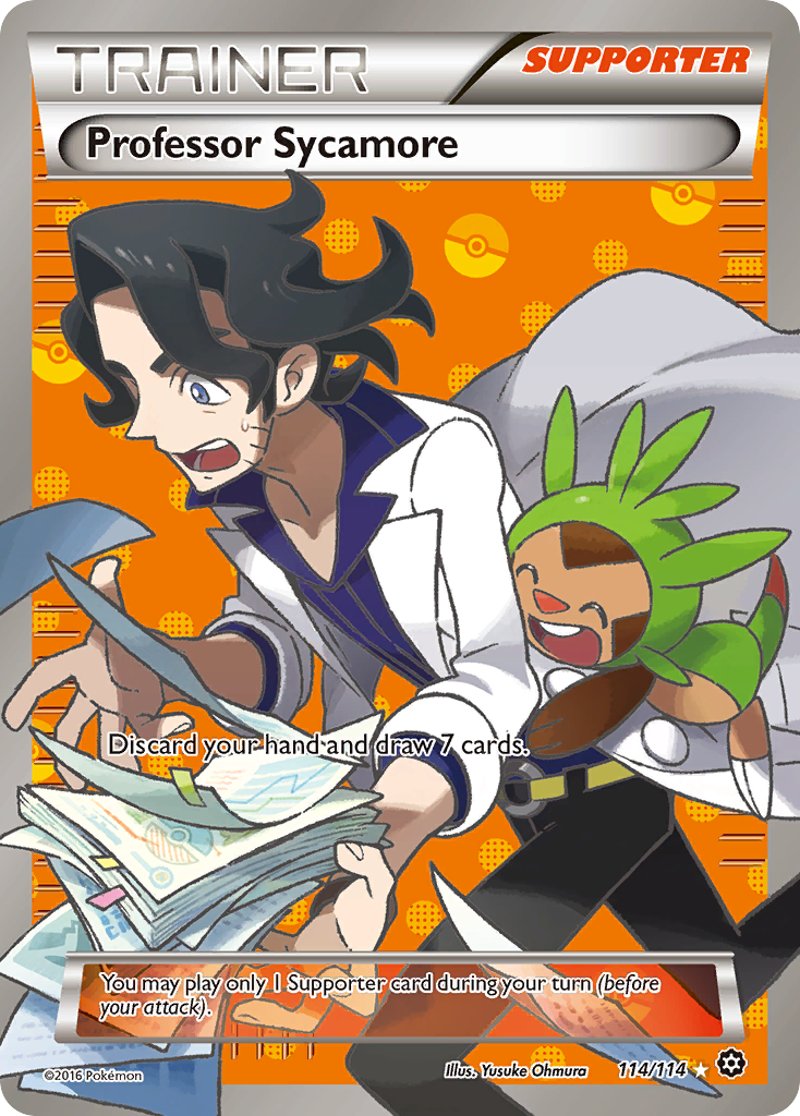 Professor Sycamore (114/114) [XY: Steam Siege] | Enigma On Main