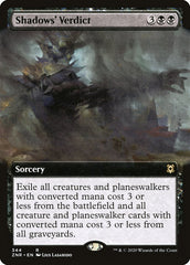 Shadows' Verdict (Extended Art) [Zendikar Rising] | Enigma On Main