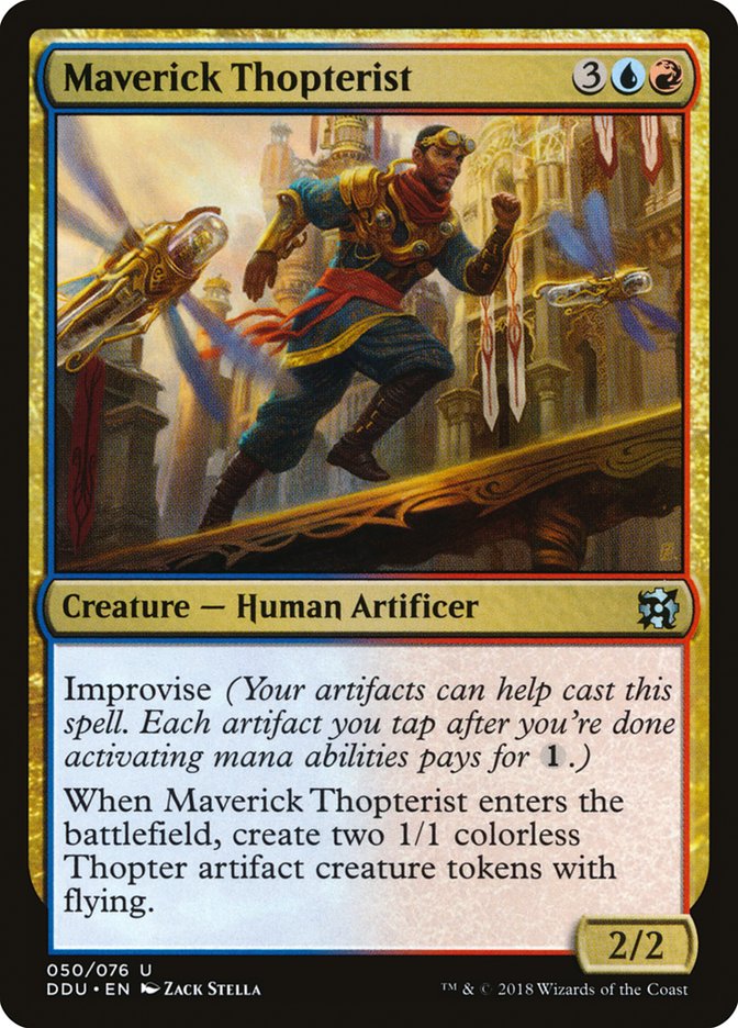 Maverick Thopterist [Duel Decks: Elves vs. Inventors] | Enigma On Main