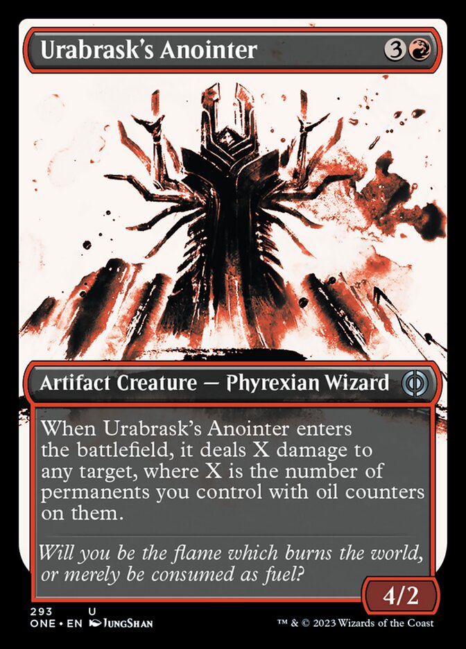 Urabrask's Anointer (Showcase Ichor) [Phyrexia: All Will Be One] | Enigma On Main